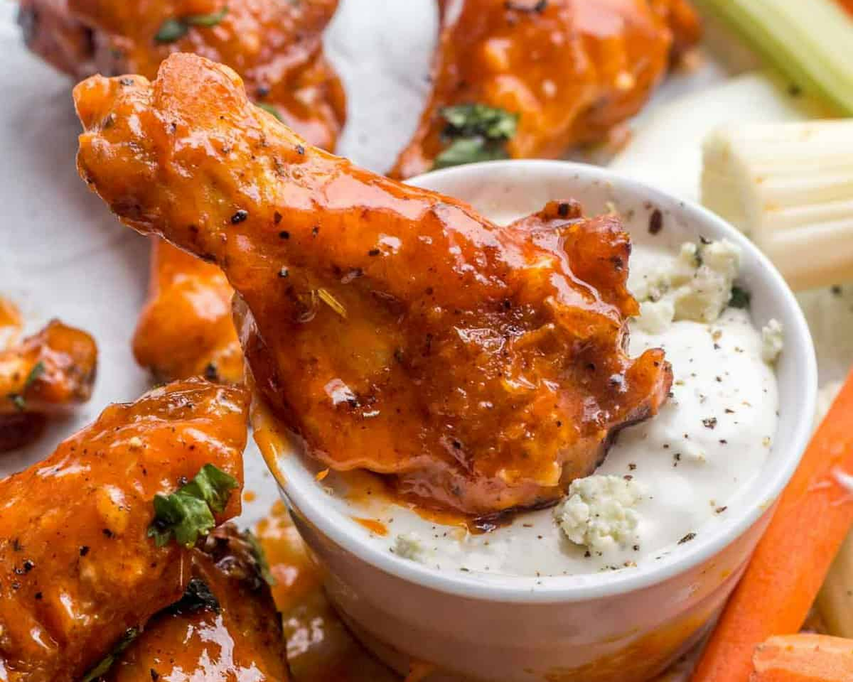 Buffalo Spicy Wings - Recipe Inside... 🐔 - Saffron Alley