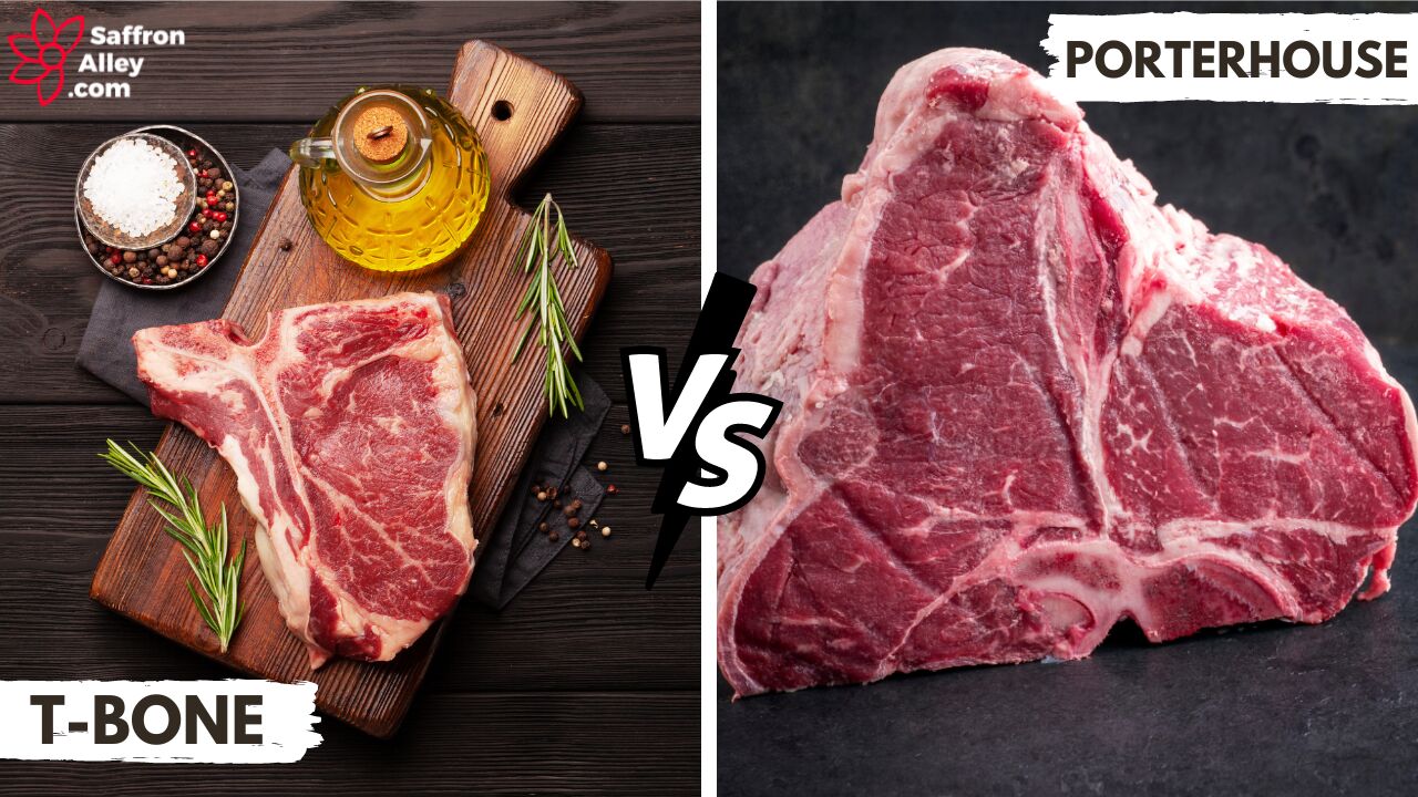 🥩 TBone vs Porterhouse Steaks The Battle of the Steaks 🐄 Saffron Alley